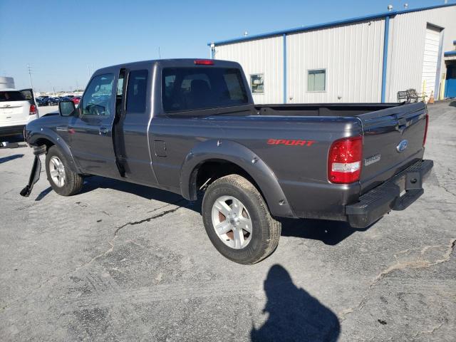 1FTYR14U26PA83863 - 2006 FORD RANGER SUPER CAB GRAY photo 2