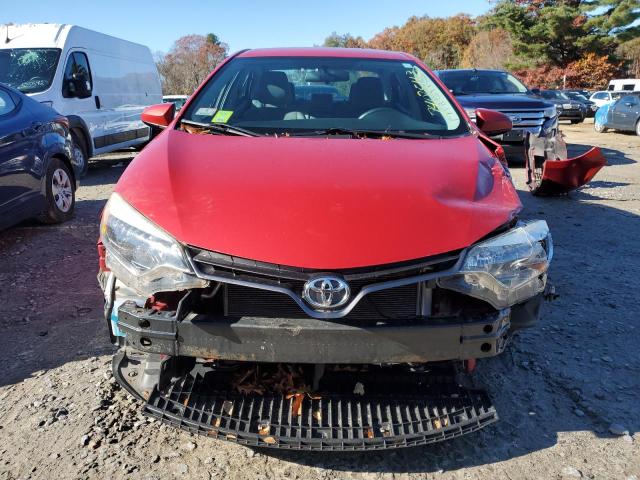 2T1BURHE5GC629724 - 2016 TOYOTA COROLLA L RED photo 5