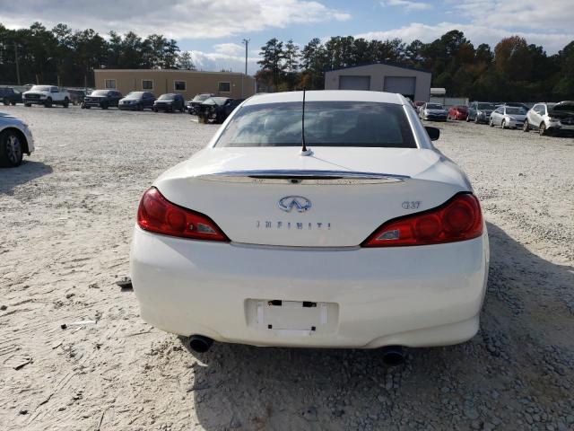 JNKCV66E29M720750 - 2009 INFINITI G37 BASE WHITE photo 6