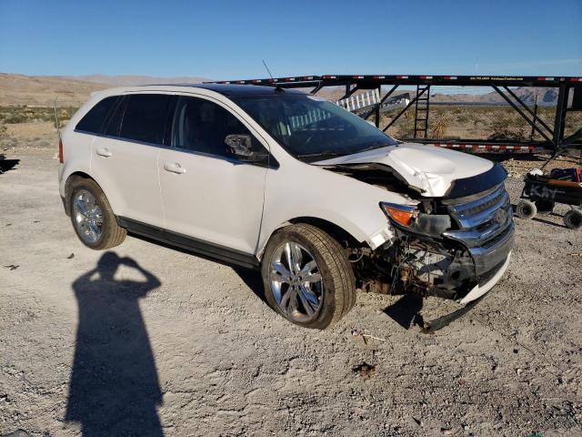 2FMDK3KC5BBA57036 - 2011 FORD EDGE LIMITED WHITE photo 4