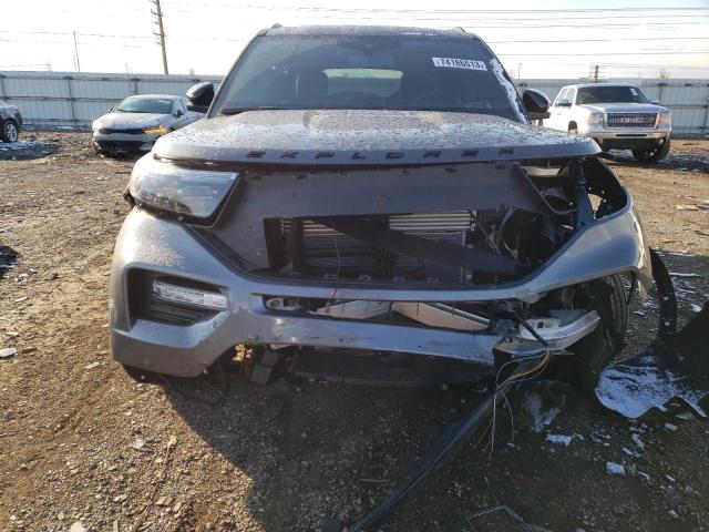 1FM5K8GC3PGB77265 - 2023 FORD EXPLORER ST GRAY photo 5