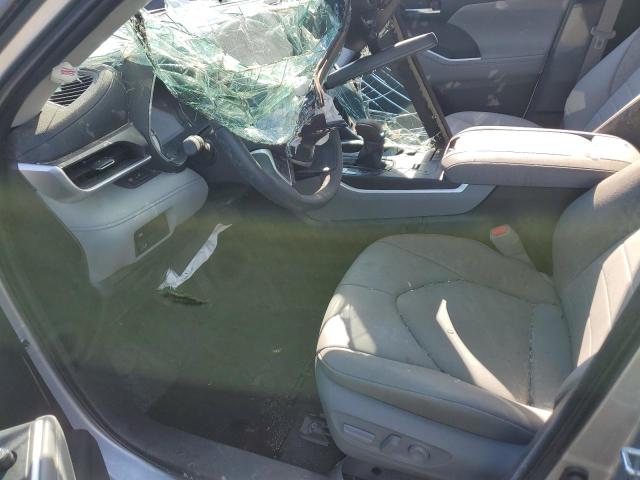 5TDGZRAH3NS126709 - 2022 TOYOTA HIGHLANDER XLE SILVER photo 7