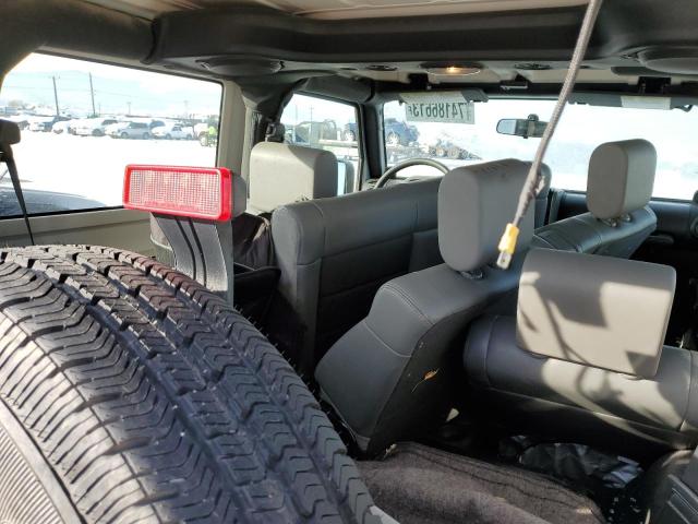 1J4FA24169L758050 - 2009 JEEP WRANGLER X SILVER photo 11