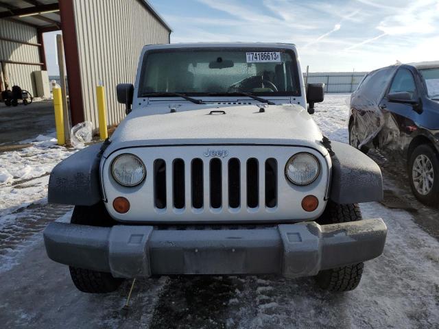 1J4FA24169L758050 - 2009 JEEP WRANGLER X SILVER photo 5