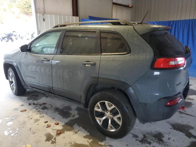 1C4PJMBB6EW134906 - 2014 JEEP CHEROKEE TRAILHAWK GRAY photo 2