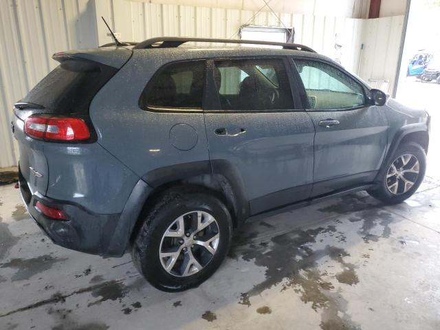1C4PJMBB6EW134906 - 2014 JEEP CHEROKEE TRAILHAWK GRAY photo 3