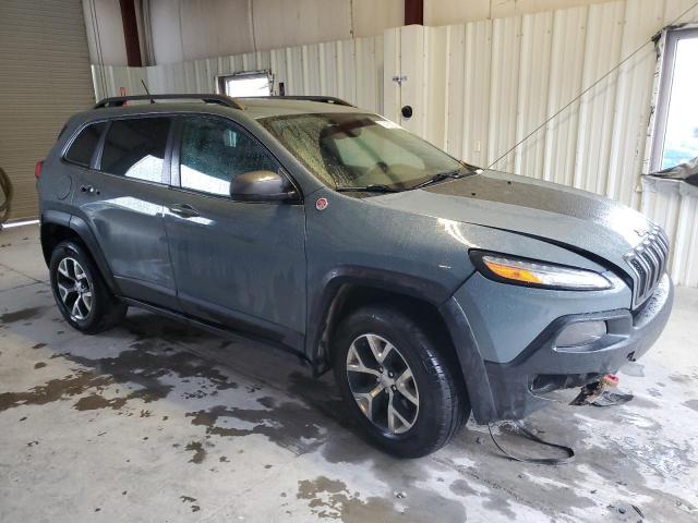 1C4PJMBB6EW134906 - 2014 JEEP CHEROKEE TRAILHAWK GRAY photo 4
