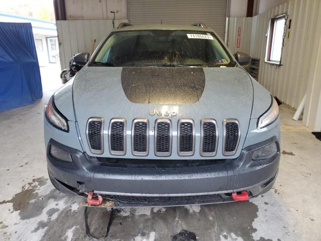 1C4PJMBB6EW134906 - 2014 JEEP CHEROKEE TRAILHAWK GRAY photo 5