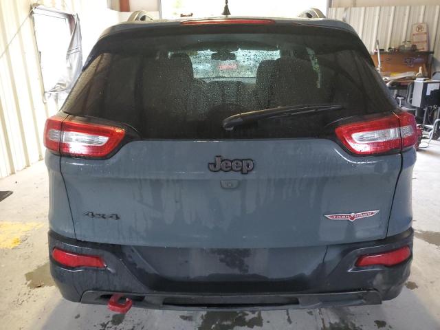 1C4PJMBB6EW134906 - 2014 JEEP CHEROKEE TRAILHAWK GRAY photo 6
