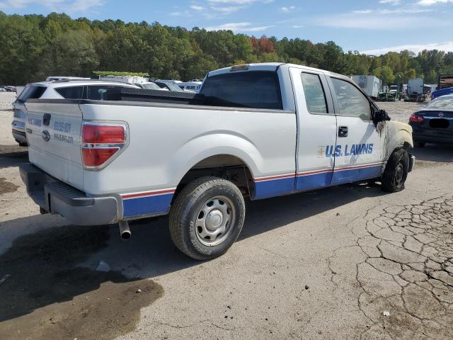 1FTEX1CW2AFB96237 - 2010 FORD F-150 SUPER CAB WHITE photo 3