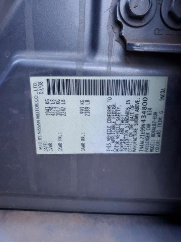 1N4AL21E99N434800 - 2009 NISSAN ALTIMA 2.5 GRAY photo 12