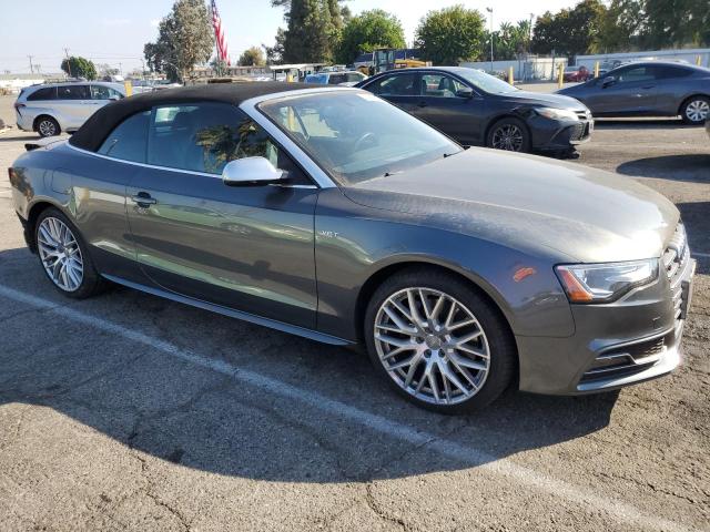 WAUCGAFH0FN010337 - 2015 AUDI S5 PREMIUM PLUS GRAY photo 4