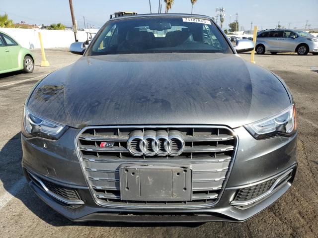 WAUCGAFH0FN010337 - 2015 AUDI S5 PREMIUM PLUS GRAY photo 5