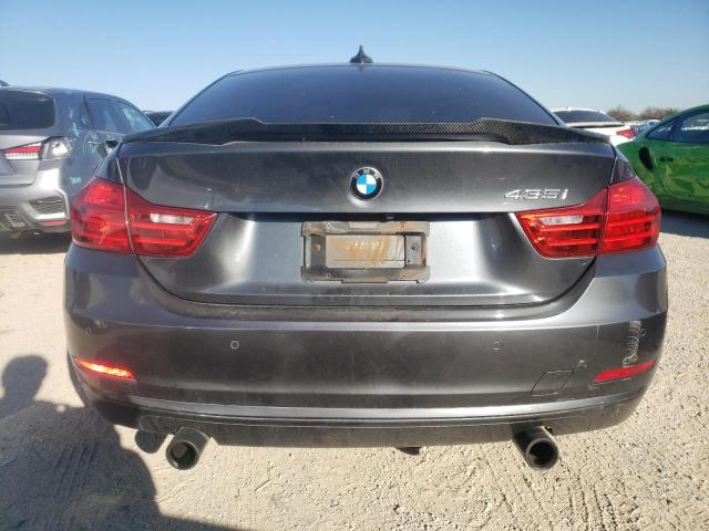 WBA4B1C52FD955079 - 2015 BMW 435 I GRAN COUPE GRAY photo 6