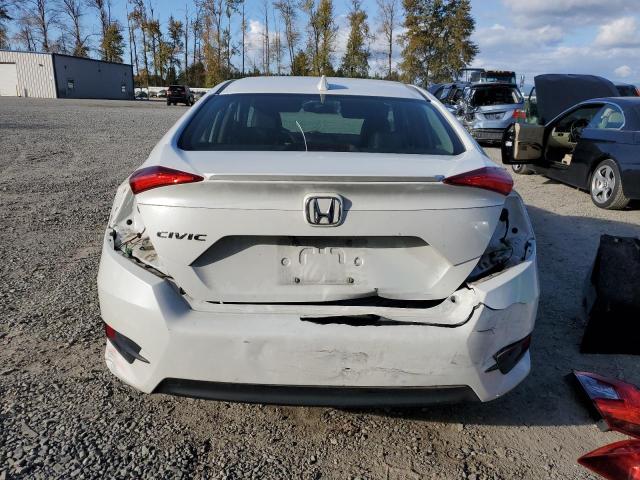 JHMFC1F70JX028903 - 2018 HONDA CIVIC EXL WHITE photo 6