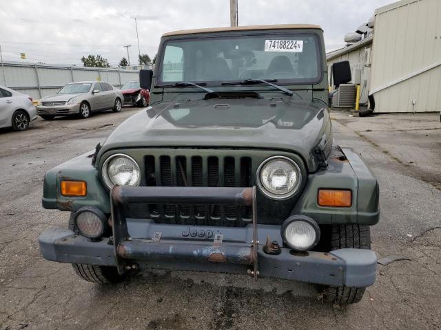 1J4FY49S6WP713350 - 1998 JEEP WRANGLER / SAHARA GREEN photo 5