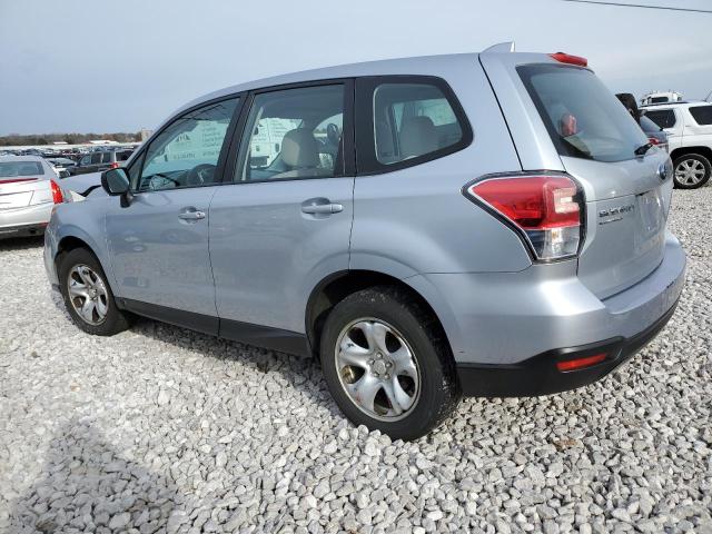 JF2SJAACXHH462391 - 2017 SUBARU FORESTER 2.5I SILVER photo 2