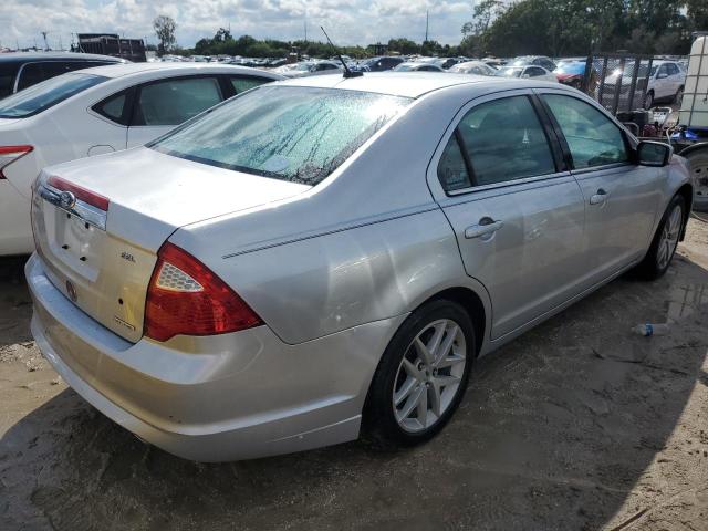 3FAHP0JG6BR106536 - 2011 FORD FUSION SEL SILVER photo 3