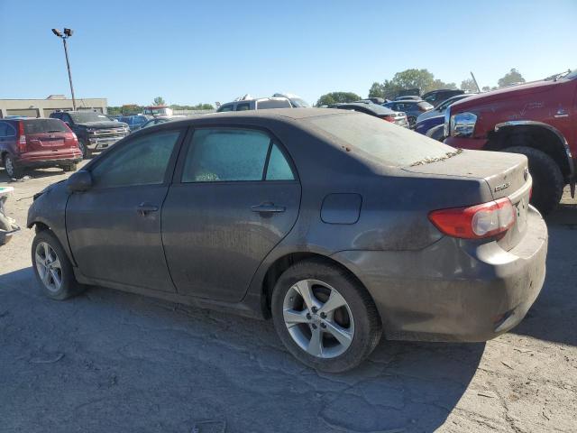 5YFBU4EE3CP015529 - 2012 TOYOTA COROLLA BASE GRAY photo 2