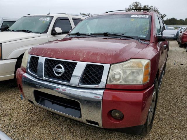 5N1BA08A17N709337 - 2007 NISSAN ARMADA SE RED photo 5