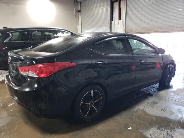 5NPDH4AE7DH236195 - 2013 HYUNDAI ELANTRA GLS BLACK photo 3