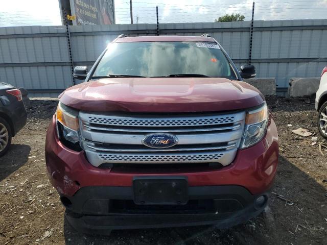 1FM5K8D8XDGC92523 - 2013 FORD EXPLORER XLT RED photo 5