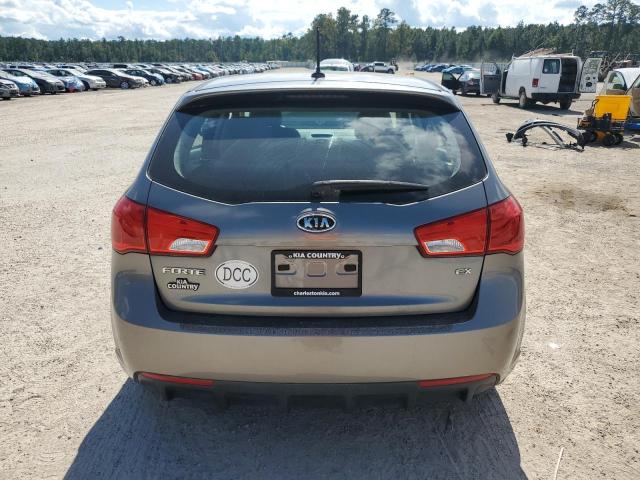 KNAFU5A29B5399778 - 2011 KIA FORTE EX GRAY photo 6