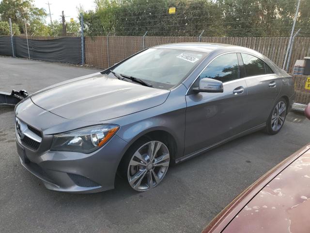 WDDSJ4EB0EN037847 - 2014 MERCEDES-BENZ CLA 250 GRAY photo 1