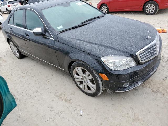 WDDGF54X49R041490 - 2009 MERCEDES-BENZ C 300 BLACK photo 4