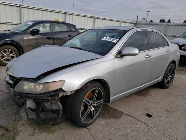 JH4CL968X4C001861 - 2004 ACURA TSX SILVER photo 1