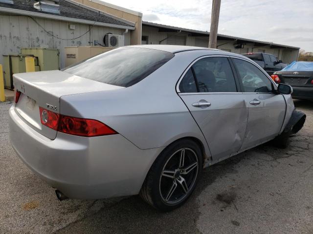 JH4CL968X4C001861 - 2004 ACURA TSX SILVER photo 3