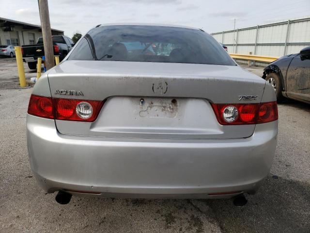 JH4CL968X4C001861 - 2004 ACURA TSX SILVER photo 6