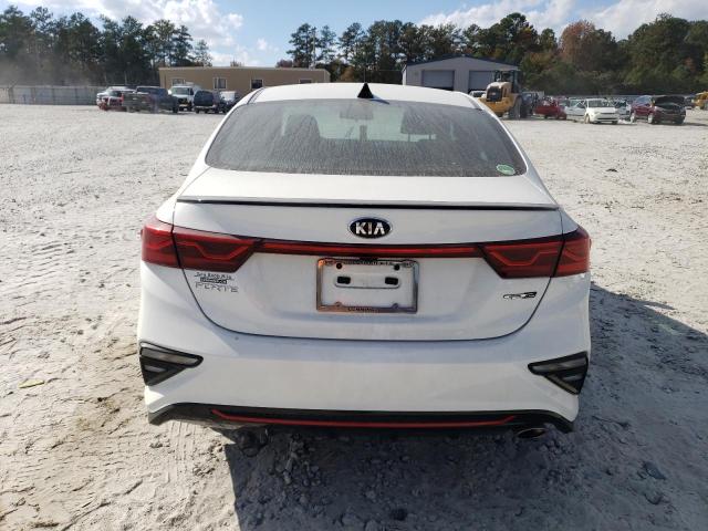 3KPF34AD5ME403463 - 2021 KIA FORTE GT LINE WHITE photo 6