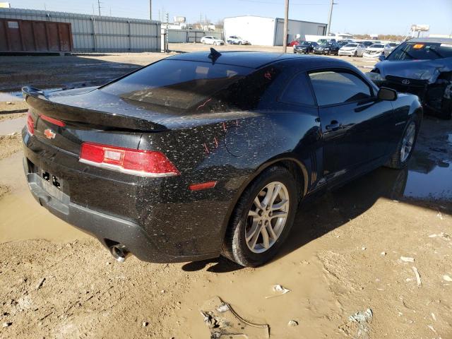 2G1FA1E37E9248154 - 2014 CHEVROLET CAMARO LS BLACK photo 3