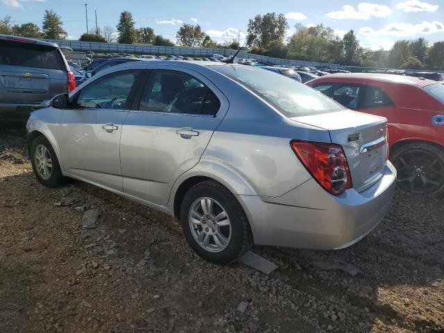 1G1JC5SHXD4117894 - 2013 CHEVROLET SONIC LT SILVER photo 2