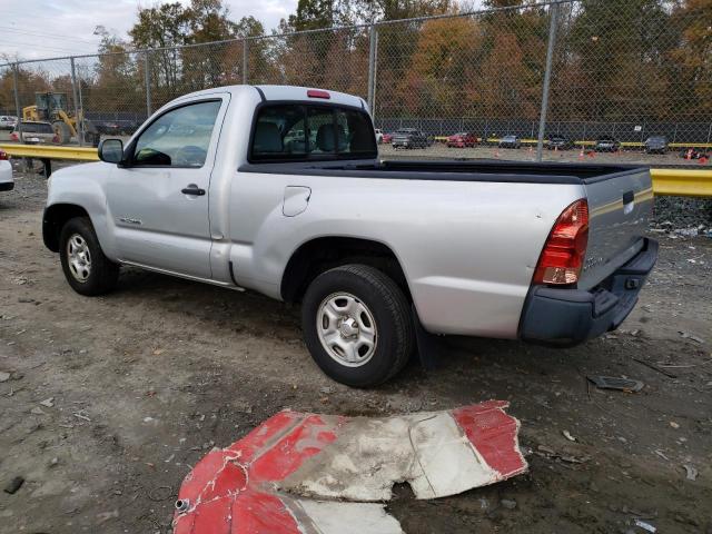 5TENX22N87Z397165 - 2007 TOYOTA TACOMA SILVER photo 2