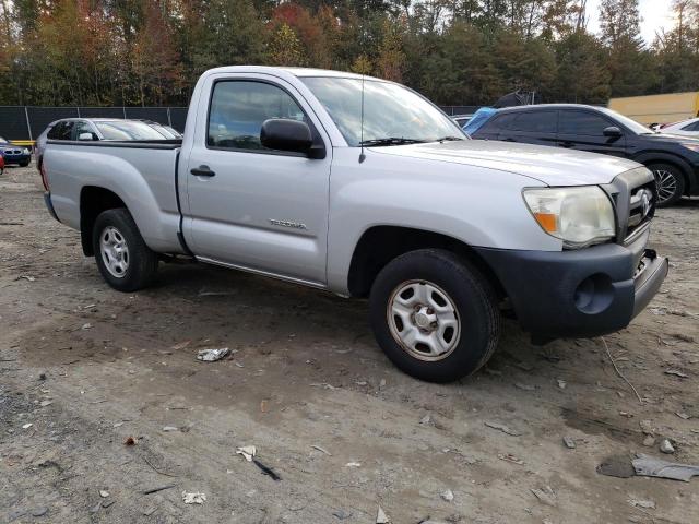 5TENX22N87Z397165 - 2007 TOYOTA TACOMA SILVER photo 4