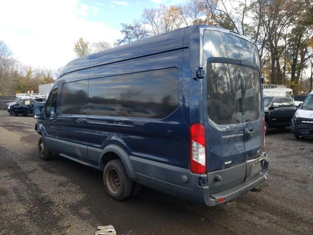 1FTWS4XG6FKA14643 - 2015 FORD TRANSIT T-350 HD BLUE photo 2