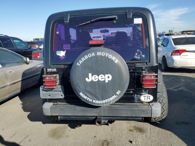 1J4FA29P7YP717253 - 2000 JEEP WRANGLER / SE BLACK photo 6