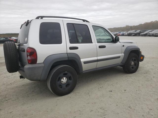 1J4GL48K17W647804 - 2007 JEEP LIBERTY SPORT SILVER photo 3