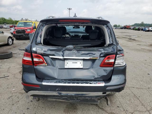4JGDA5HB4FA466823 - 2015 MERCEDES-BENZ ML 350 4MATIC CHARCOAL photo 6