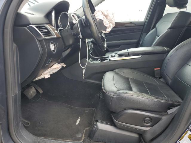 4JGDA5HB4FA466823 - 2015 MERCEDES-BENZ ML 350 4MATIC CHARCOAL photo 7