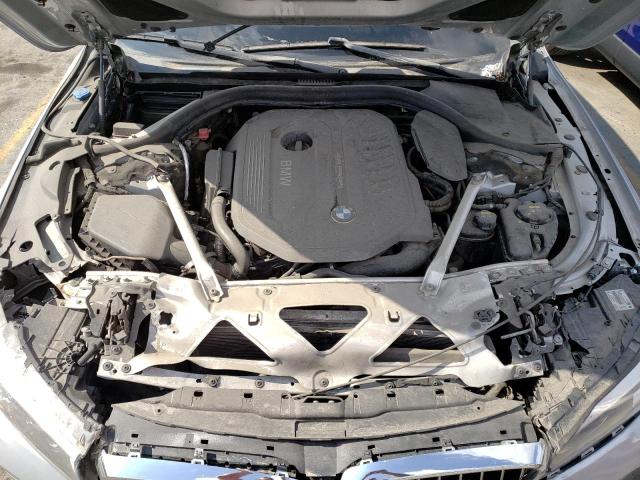 WBA7E2C52JB216292 - 2018 BMW 740 I SILVER photo 11