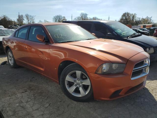 2B3CL3CGXBH586642 - 2011 DODGE CHARGER ORANGE photo 4