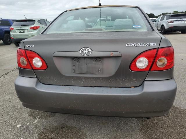 1NXBR32E86Z638194 - 2006 TOYOTA COROLLA CE GRAY photo 6