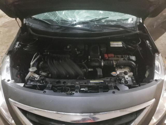 3N1CN7AP6KL806324 - 2019 NISSAN VERSA S GRAY photo 11