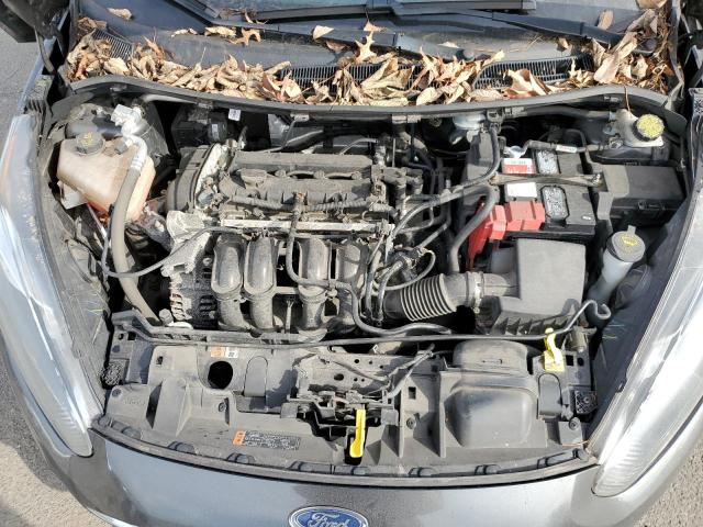 3FADP4BJ8KM164368 - 2019 FORD FIESTA SE GRAY photo 11