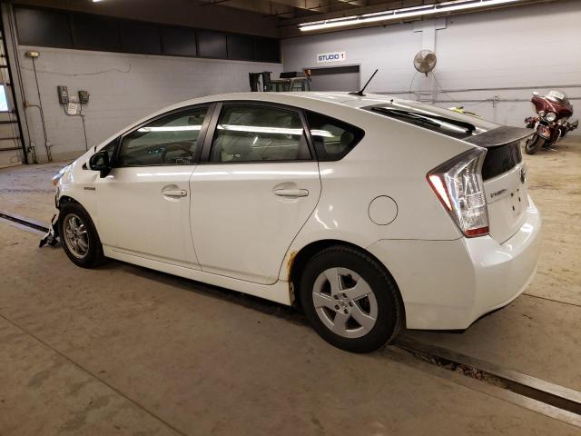 JTDKN3DUXA0029547 - 2010 TOYOTA PRIUS WHITE photo 2