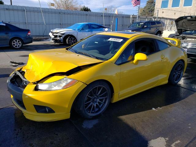 4A3AK34T39E023855 - 2009 MITSUBISHI ECLIPSE GT YELLOW photo 1