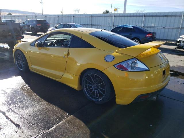 4A3AK34T39E023855 - 2009 MITSUBISHI ECLIPSE GT YELLOW photo 2